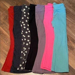 Bundle of 7 Flare Leggings
